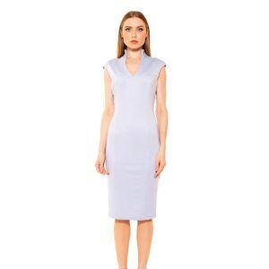ALEXIA ADMOR Katrina Midi Dress In WHITE! - Size XL - NWT